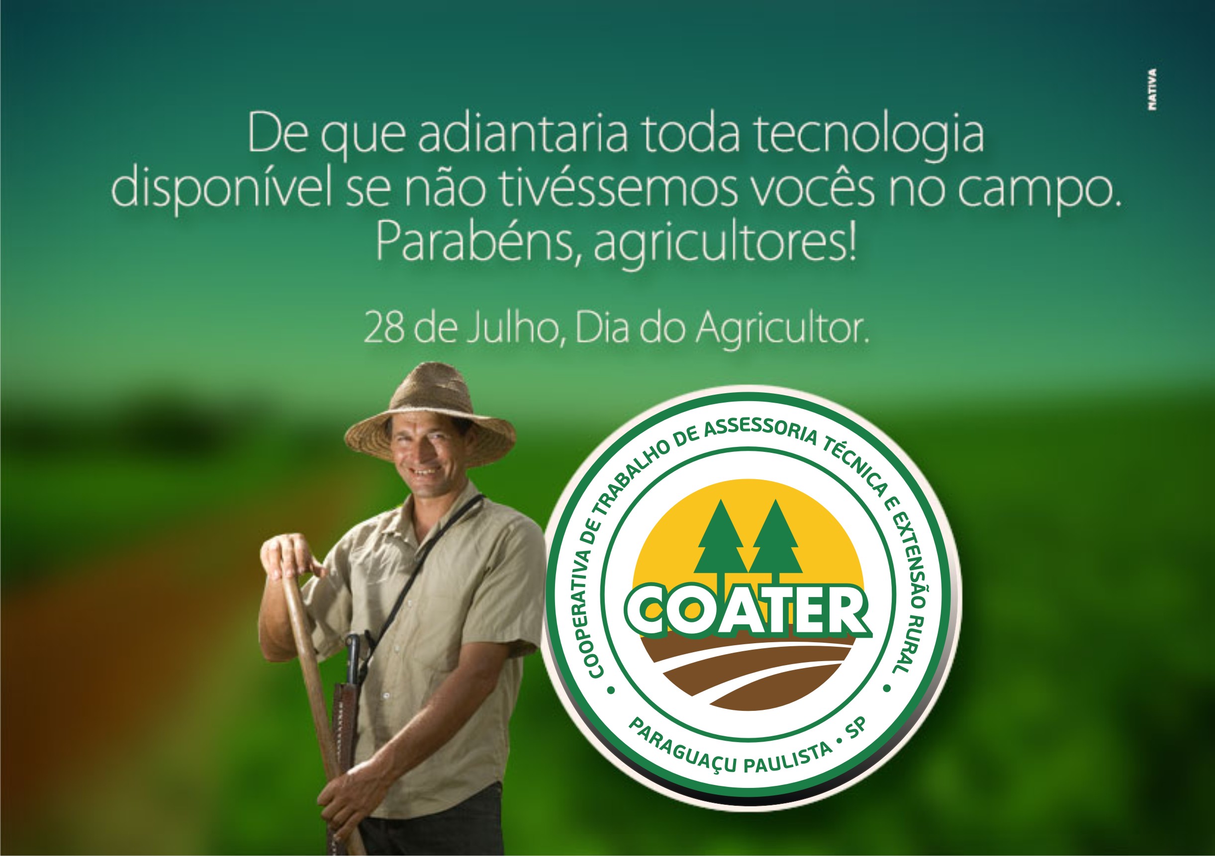 COATER homenageia Dia do Agricultor